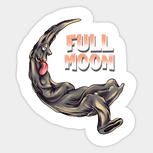 Full moon Sticker